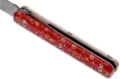 Akinod Utility Folding Knife 18H07 Red Helianthemum, Gentleman's Knife -Knife Hub Shop AIA03M00020 05 akinod