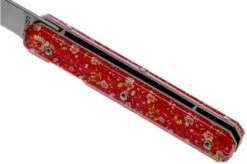 Akinod Utility Folding Knife 18H07 Red Helianthemum, Gentleman's Knife -Knife Hub Shop AIA03M00020 06 akinod