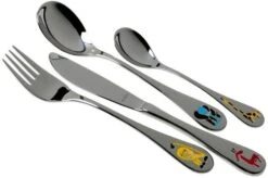 Amefa Safari 0430 Children's Cutlery Set, 4-piece