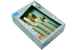 Amefa Austin 1410 24-piece Cutlery Set, Matt Gold -Knife Hub Shop AM1410AUTR24C40 03 amefa