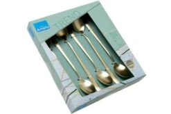 Amefa Austin 1410, 1410AVTR06AV6 Sorbet Spoons / Latte Macchiato Spoons Champagne-coloured, 6-piece -Knife Hub Shop AM1410AVTR06AV6 04 amefa