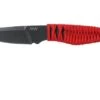 ANV P100 Sleipner, Cerakote, Red Paracord, ANVP100-019, Black Kydex Sheath, Neck Knife