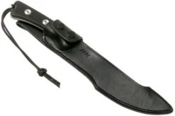 ANV P500 Sleipner, P500-006, Black Leather Sheath, Survival Knife -Knife Hub Shop ANVP500 006 06 anv knives