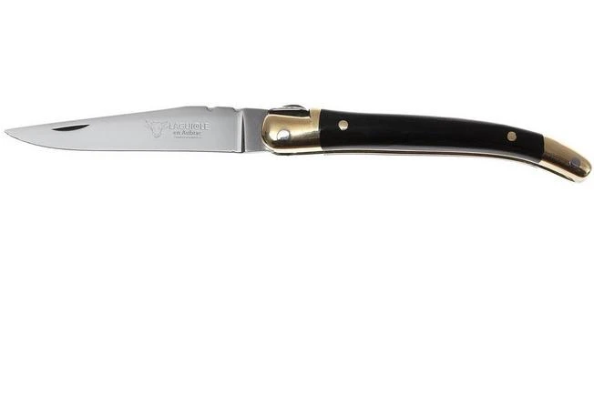 Laguiole En Aubrac Mini Pocket Knife, Buffalo Horn L0207BUL 3 Laguiole En Aubrac Mini Pocket Knife, Buffalo Horn L0207BUL