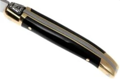 Laguiole En Aubrac Mini Pocket Knife, Buffalo Horn L0207BUL 15 Laguiole En Aubrac Mini Pocket Knife, Buffalo Horn L0207BUL -Knife Hub Shop AUL0207BUL 06 laguiole en aubrac ktaul0207bul 06