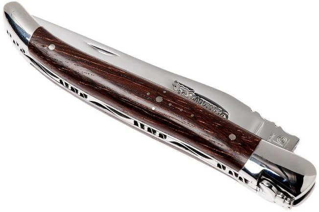 Laguiole En Aubrac Pocket Knife 12 Cm Iroko Wood, L0212ZOI-FSJ1 6 Laguiole En Aubrac Pocket Knife 12 Cm Iroko Wood, L0212ZOI-FSJ1 - Image 4