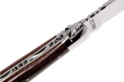 Laguiole En Aubrac Pocket Knife 12 Cm Iroko Wood, L0212ZOI-FSJ1 16 Laguiole En Aubrac Pocket Knife 12 Cm Iroko Wood, L0212ZOI-FSJ1 -Knife Hub Shop AUL0212ZOI FSJ1 06 laguiole en aubrac aul0212zoi fsj1 06