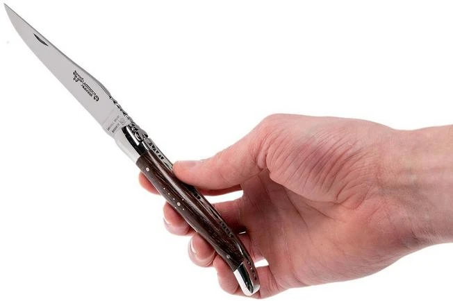 Laguiole En Aubrac Pocket Knife 12 Cm Iroko Wood, L0212ZOI-FSJ1 10 Laguiole En Aubrac Pocket Knife 12 Cm Iroko Wood, L0212ZOI-FSJ1 - Image 8