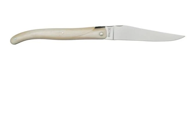 Laguiole En Aubrac Le Perlé 12 Cm L0512OS6J3 Full Handle White Bone 4 Laguiole En Aubrac Le Perlé 12 Cm L0512OS6J3 Full Handle White Bone - Image 2