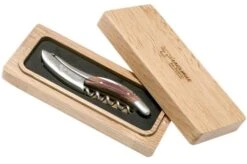 Laguiole En Aubrac Sommerlier's Knife Wine Infused Oak Wood -Knife Hub Shop AUSOM99BARI 05 laguiole en aubrac