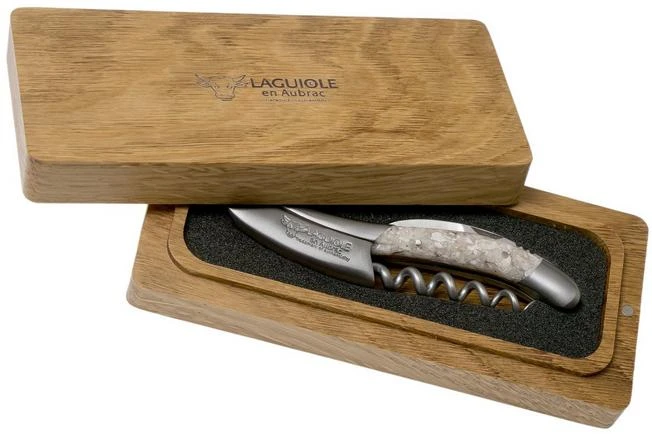 Laguiole En Aubrac SOM99CQHI Sommelier Knife Oyster Shell 7 Laguiole En Aubrac SOM99CQHI Sommelier Knife Oyster Shell - Image 5