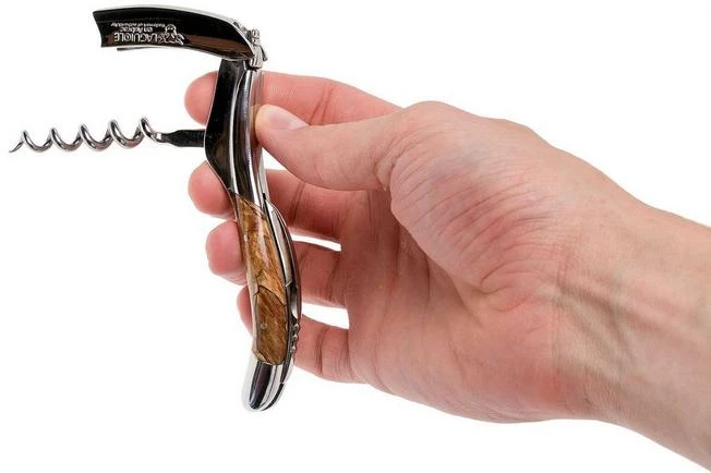 Laguiole En Aubrac Waiter's Knife Aubrac-wood Polished, SOM99WAI-LSJ1 6 Laguiole En Aubrac Waiter's Knife Aubrac-wood Polished, SOM99WAI-LSJ1 - Image 4