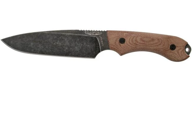 Bradford Guardian 5S, 5S-104N-M390 Nimbus Natural Micarta 3 Bradford Guardian 5S, 5S-104N-M390 Nimbus Natural Micarta