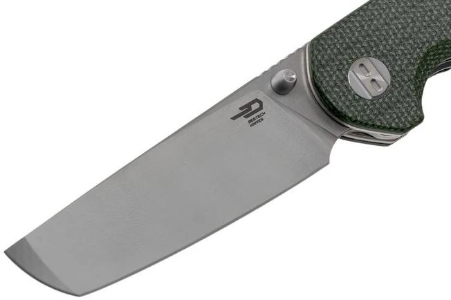 Bestech Sledgehammer BG31B-1 Green Micarta, Two Tone Pocket Knife 5 Bestech Sledgehammer BG31B-1 Green Micarta, Two Tone Pocket Knife - Image 3