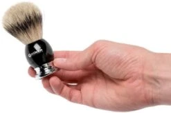 Böker Premium Black Shaving Brush 04BO128 Shaving Brush 5 Böker Premium Black Shaving Brush 04BO128 Shaving Brush -Knife Hub Shop BO04BO128 02 boker bo04bo128 02