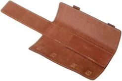 Böker Roll-Up Case Brown, Travelling Case For Straight Razors 090014 -Knife Hub Shop BO090014 03 boker bo090014 03