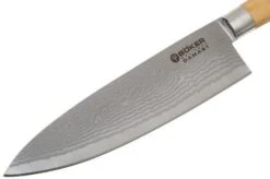 Böker Damast Olive 15.5 Cm Small Chef's Knife, 130439DAM 11 Böker Damast Olive 15.5 Cm Small Chef's Knife, 130439DAM -Knife Hub Shop BO130439DAM 03 boker bo130439dam 03