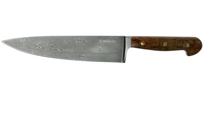 Böker Patina Damast Chef's Knife 21.5 Cm Limited Edition 3 Böker Patina Damast Chef's Knife 21.5 Cm Limited Edition