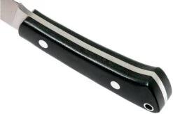 Bark River Woodland Special Black Canvas Micarta, EDC-fixed 14 Bark River Woodland Special Black Canvas Micarta, EDC-fixed -Knife Hub Shop BRK01 132BRKC 04 bark river