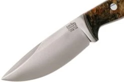 Bark River North Country EDC CPM 154, Gold & Black Elder Burl -Knife Hub Shop BRK02 054BRKGEB 03 bark river brk02 054brkgeb 03