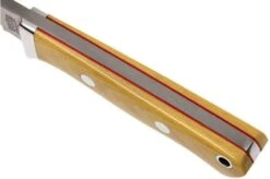 Bark River Huntsman A2, Antique Ivory Micarta, Red Liners -Knife Hub Shop BRK02 111AIVRL 05 bark river brk02 111aivrl 05