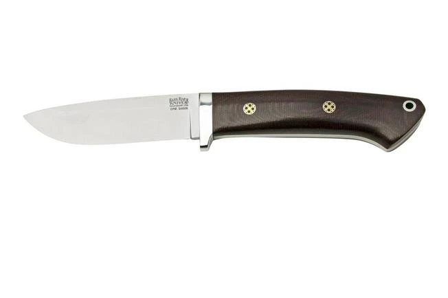 Bark River Classic Drop Point Hunter CPM S45VN Burgundy Canvas Micarta Mosaic Pins, Fixed Knife 3 Bark River Classic Drop Point Hunter CPM S45VN Burgundy Canvas Micarta Mosaic Pins, Fixed Knife