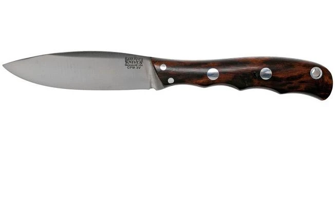 Bark River Lil’ Canadian CPM 3V Desert Ironwood Fixed Knife 3 Bark River Lil’ Canadian CPM 3V Desert Ironwood Fixed Knife
