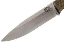 Bark River Aurora 3V, Green Canvas Micarta Bushcraft Knife -Knife Hub Shop BRK06 122 3VGRC 03 bark river brk06 122 3vgrc 03