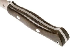 Bark River Aurora 3V, Green Canvas Micarta Bushcraft Knife -Knife Hub Shop BRK06 122 3VGRC 04 bark river brk06 122 3vgrc 04