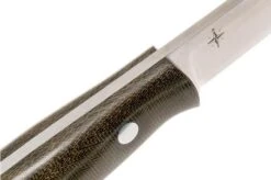 Bark River Aurora 3V, Green Canvas Micarta Bushcraft Knife -Knife Hub Shop BRK06 122 3VGRC 05 bark river brk06 122 3vgrc 05