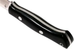 Bark River Aurora CPM Cru-Wear, Black Canvas Micarta, Bushraft Knife -Knife Hub Shop BRK06 163BRKC 04 bark river brk06 163brkc 04