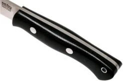 Bark River Aurora CPM Cru-Wear, Black Canvas Micarta, Bushraft Knife -Knife Hub Shop BRK06 163BRKC 05 bark river brk06 163brkc 05