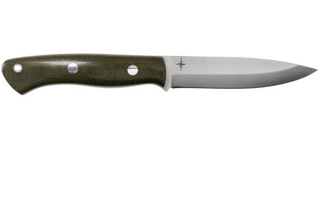 Bark River Aurora Scandi Cru-Wear Green Canvas Micarta 4 Bark River Aurora Scandi Cru-Wear Green Canvas Micarta - Image 2