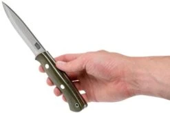 Bark River Aurora Scandi Cru-Wear Green Canvas Micarta 15 Bark River Aurora Scandi Cru-Wear Green Canvas Micarta -Knife Hub Shop BRK06 164GNC 06 bark river knives