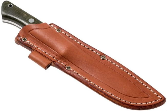 Bark River Aurora Scandi Cru-Wear Green Canvas Micarta 9 Bark River Aurora Scandi Cru-Wear Green Canvas Micarta - Image 7