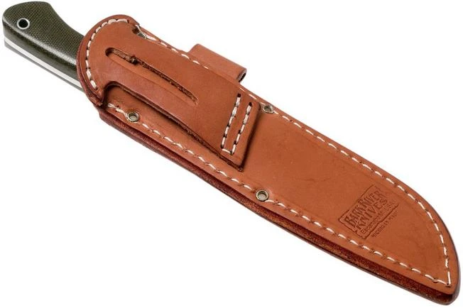 Bark River Aurora Scandi Cru-Wear Green Canvas Micarta 10 Bark River Aurora Scandi Cru-Wear Green Canvas Micarta - Image 8