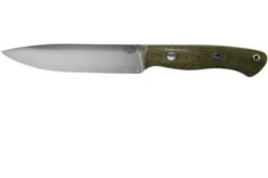 Bark River Aurora II CPM 3V, Green Canvas Micarta Bushcraft Knife