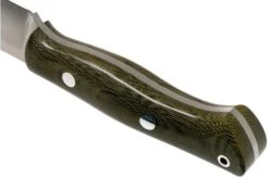Bark River Aurora II CPM 3V, Green Canvas Micarta Bushcraft Knife 12 Bark River Aurora II CPM 3V, Green Canvas Micarta Bushcraft Knife -Knife Hub Shop BRK06 225GNC 04 bark river knives