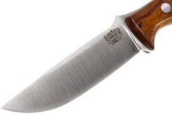 Bark River Gunny CPM 3V, Desert Ironwood, Brown Sheath -Knife Hub Shop BRK07 025DIW 03 bark river brk07 025diw 03