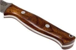 Bark River Gunny CPM 3V, Desert Ironwood, Brown Sheath -Knife Hub Shop BRK07 025DIW 04 bark river brk07 025diw 04