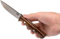 Bark River Gunny CPM 3V, Desert Ironwood, Brown Sheath -Knife Hub Shop BRK07 025DIW 06 bark river brk07 025diw 06