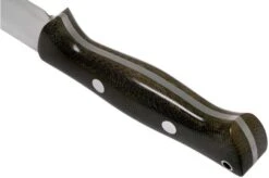 Bark River Bravo 1 LT CPM 3V Rampless, Green Canvas Micarta Outdoor Knife 12 Bark River Bravo 1 LT CPM 3V Rampless, Green Canvas Micarta Outdoor Knife -Knife Hub Shop BRK07 126GCM RS 04 bark river knives