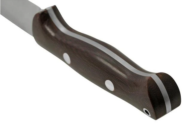 Bark River Bravo 1.2 LT CPM 3V Rampless, Burgundy Canvas Micarta Outdoor Knife 6 Bark River Bravo 1.2 LT CPM 3V Rampless, Burgundy Canvas Micarta Outdoor Knife - Image 4