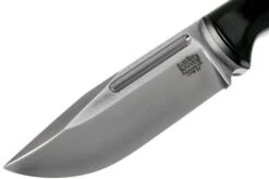 Bark River Bravo Squad Leader CPM 3V, Black Canvas Micarta -Knife Hub Shop BRK07 222BKRC 03 bark river knives