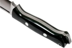 Bark River Bravo Squad Leader CPM 3V, Black Canvas Micarta -Knife Hub Shop BRK07 222BKRC 04 bark river knives