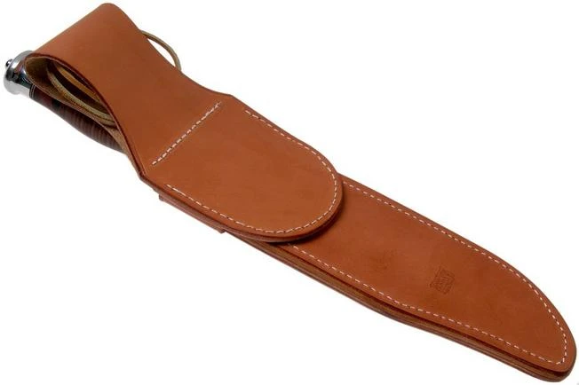 Bark River Highwayman III A2 Stacked Leather, Black Gold Maple Bowie Knife 9 Bark River Highwayman III A2 Stacked Leather, Black Gold Maple Bowie Knife - Image 7