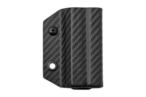 Clip And Carry Kydex Sheath Leatherman Wingman, Sidekick, Rebar, Rev, Carbon Fiber Black LWING-CF-BLK Belt Holster -Knife Hub Shop CALWING CF BLK 01 clipandcarry