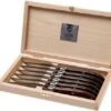 Claude Dozorme Laguiole 6-piece Steak Knife Set, Rosewood -Knife Hub Shop CD2 60 001 48 01 claude dozorme cd2 60 001 48 01