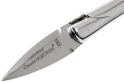 Claude Dozorme Laguiole Oyster Set, Polished Aluminium -Knife Hub Shop CD2 60 062 87 05 claude dozorme cd2 60 062 87 05
