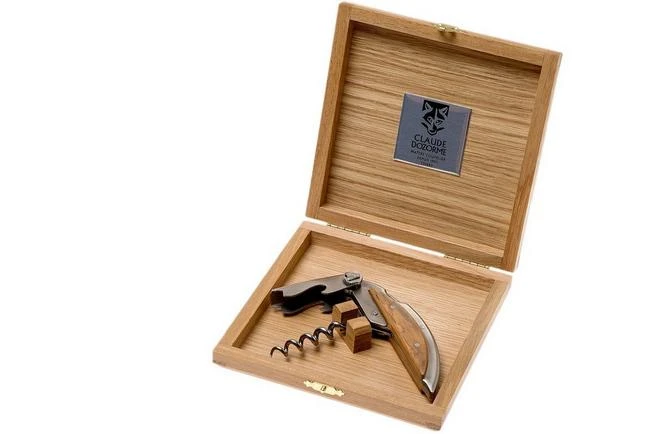 Claude Dozorme Haute Cuisine Corkscrew, Olive Wood 8 Claude Dozorme Haute Cuisine Corkscrew, Olive Wood - Image 6